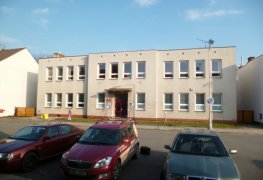 Týniště nad Orlicí, sanace vlhkého zdiva základní umělecké školy aktivní drátovou elektroosmózou.